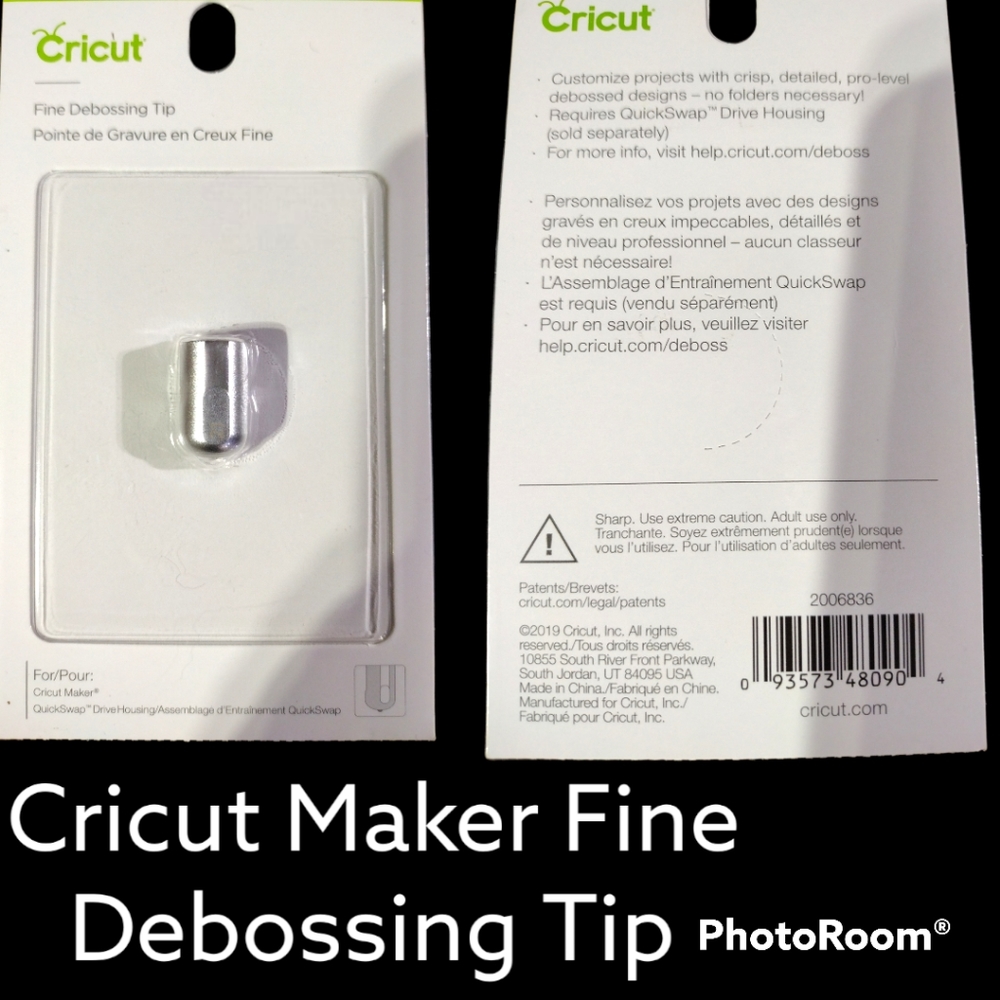 Cricut Maker Fine Debossing Tip